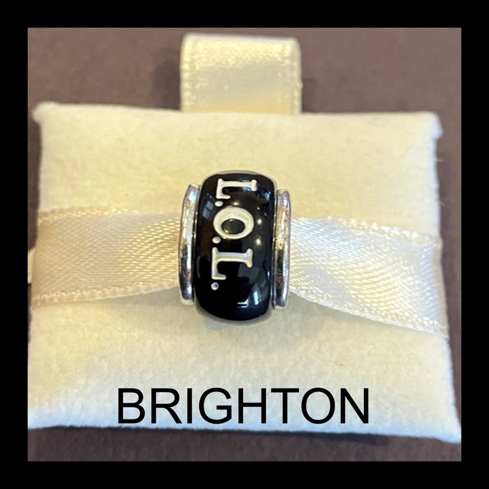 BRIGHTON L.O.L. BLACK-WHITE BEAD
